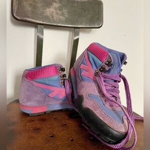 Hi-Tec Women's Athletic Shoes - Purple and Pink - Vintage 90’s Stranger Things